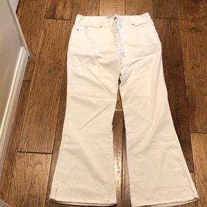 Fibers White Jeans